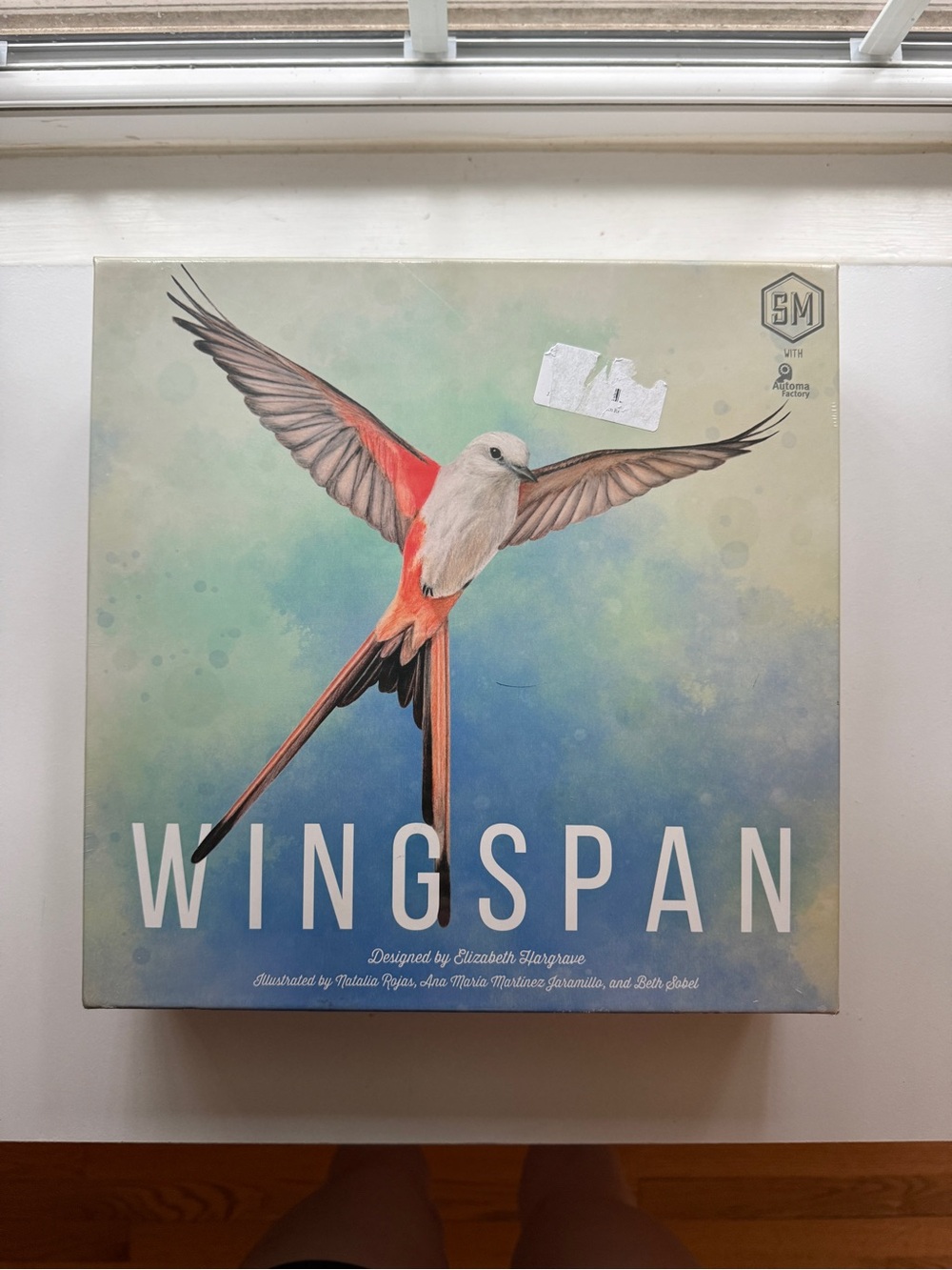Wingspan Board Game Box - Bird Illustration
